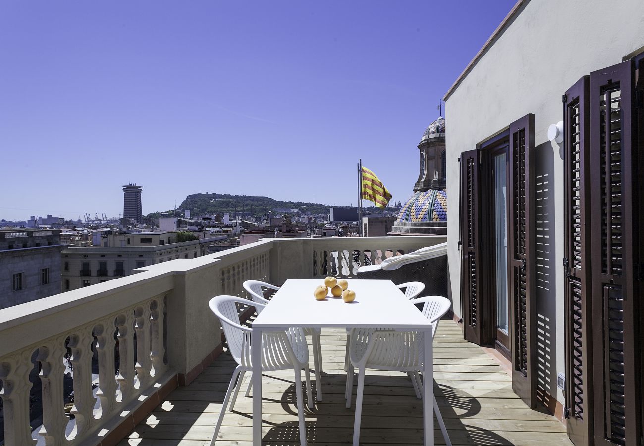 Apartamento en Barcelona - MT BISBE ATTIC SQUARE VIEW *