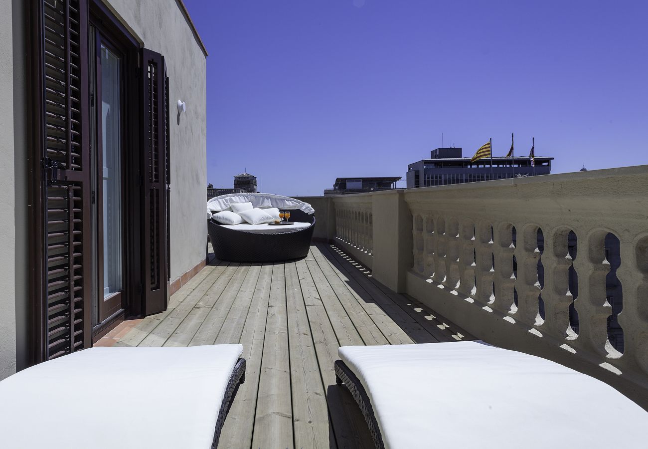 Apartamento en Barcelona - MT BISBE ATTIC SQUARE VIEW *