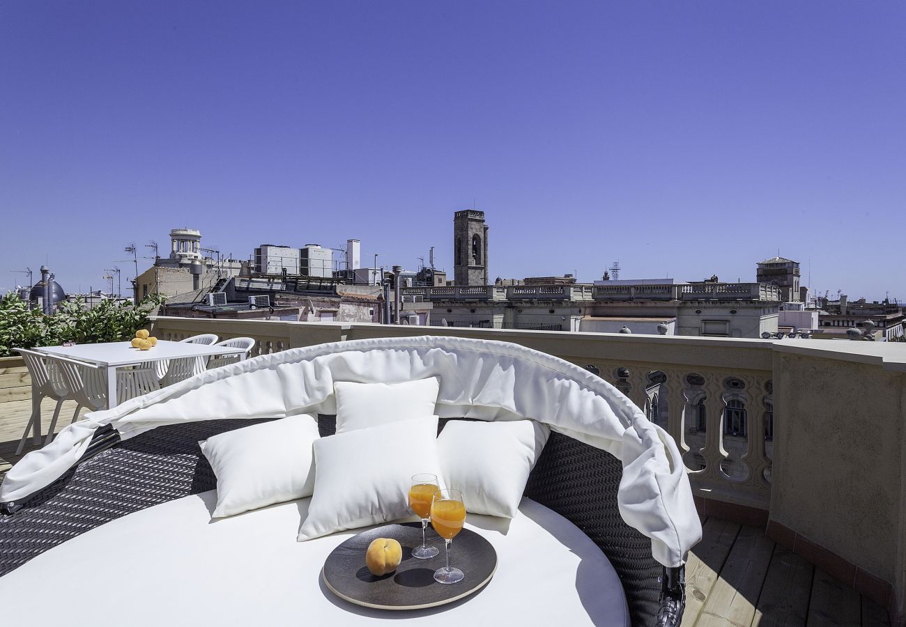 Apartamento en Barcelona - MT BISBE ATTIC SQUARE VIEW *