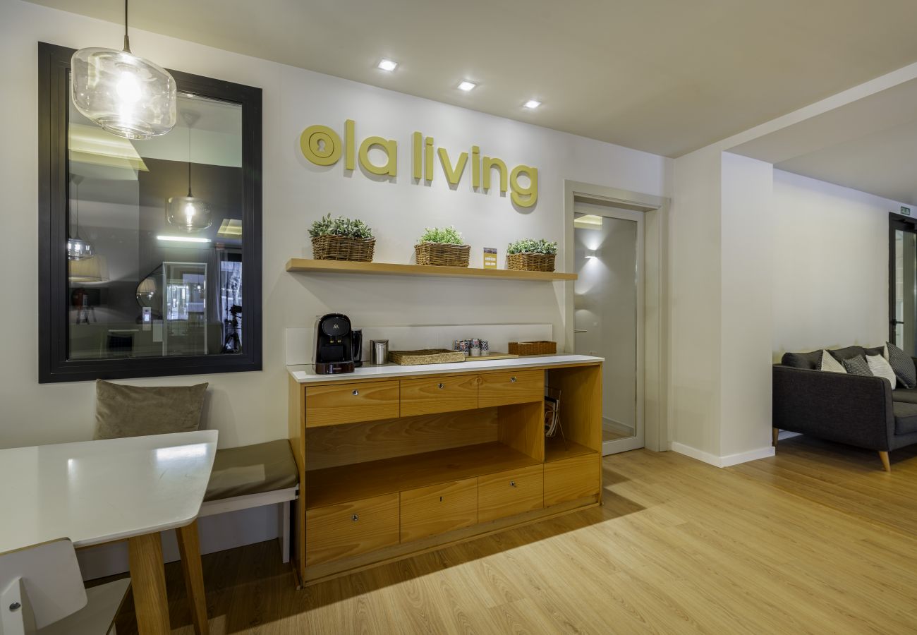 Alquiler por habitaciones en Barcelona - Ola Living Hostal Diagonal 10 Individual