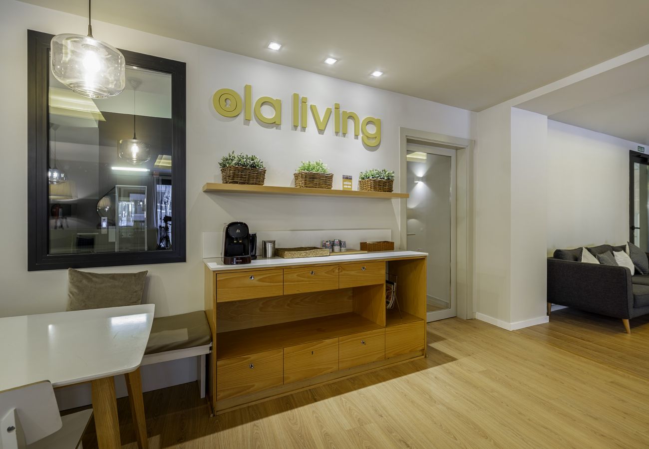 Alquiler por habitaciones en Barcelona - Ola Living Hostal Diagonal 12