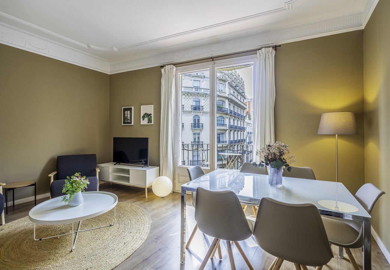 Ferienwohnung in Barcelona - Ola Living Aribau D 3