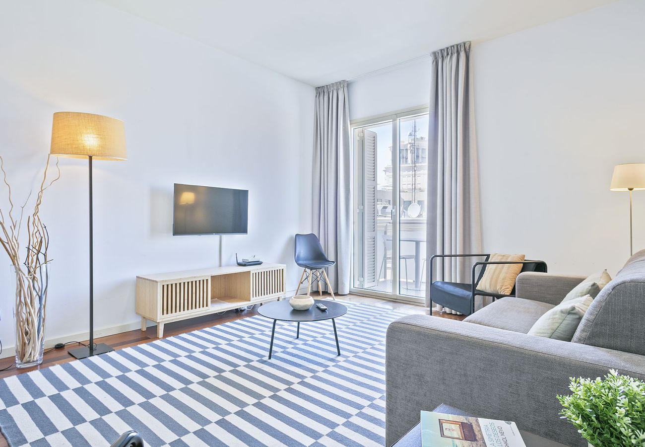 Ferienwohnung in Barcelona - OLA LIVING PLAZA CATALUNYA 3