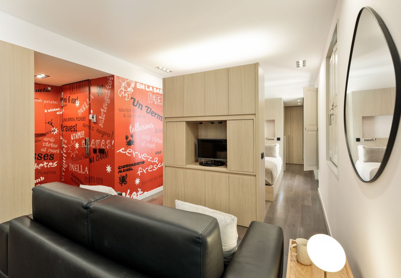 Studio in Barcelona - OLA LIVING PETRITXOL BARCELONETA