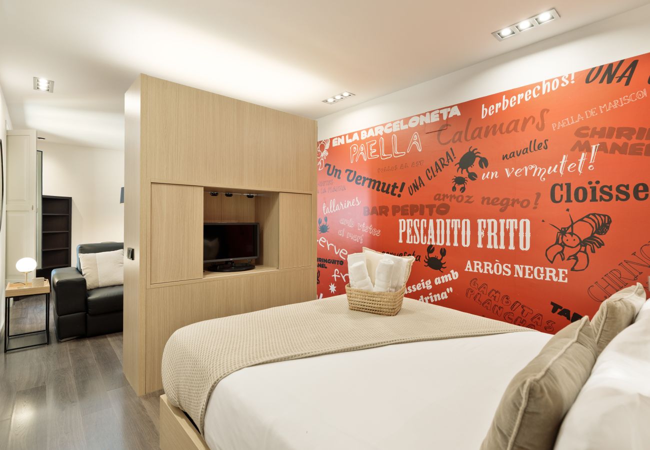 Studio in Barcelona - OLA LIVING PETRITXOL BARCELONETA