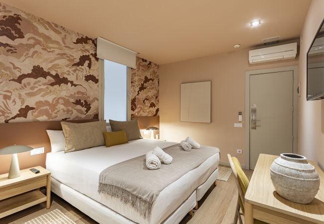 Quarto em Barcelona - Ola Living Hostal Diagonal 11 Quarto em Barcelona - Ola Living Hostal Diagonal 11