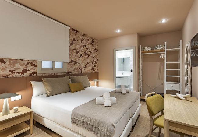 Quarto em Barcelona - Ola Living Hostal Diagonal 11 Quarto em Barcelona - Ola Living Hostal Diagonal 11