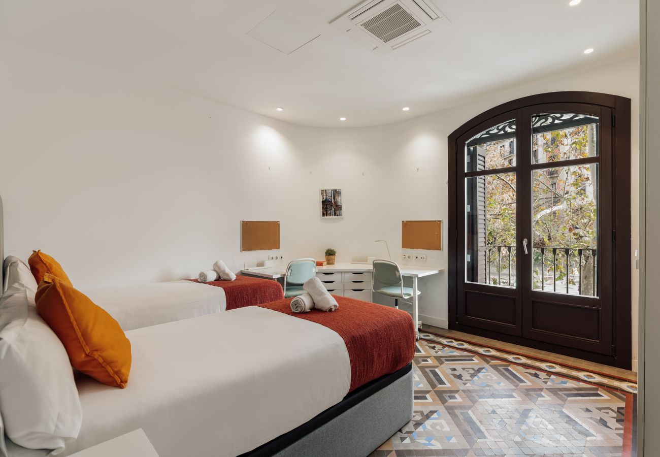 Quarto em Barcelona - Balmes Twin con Balcón