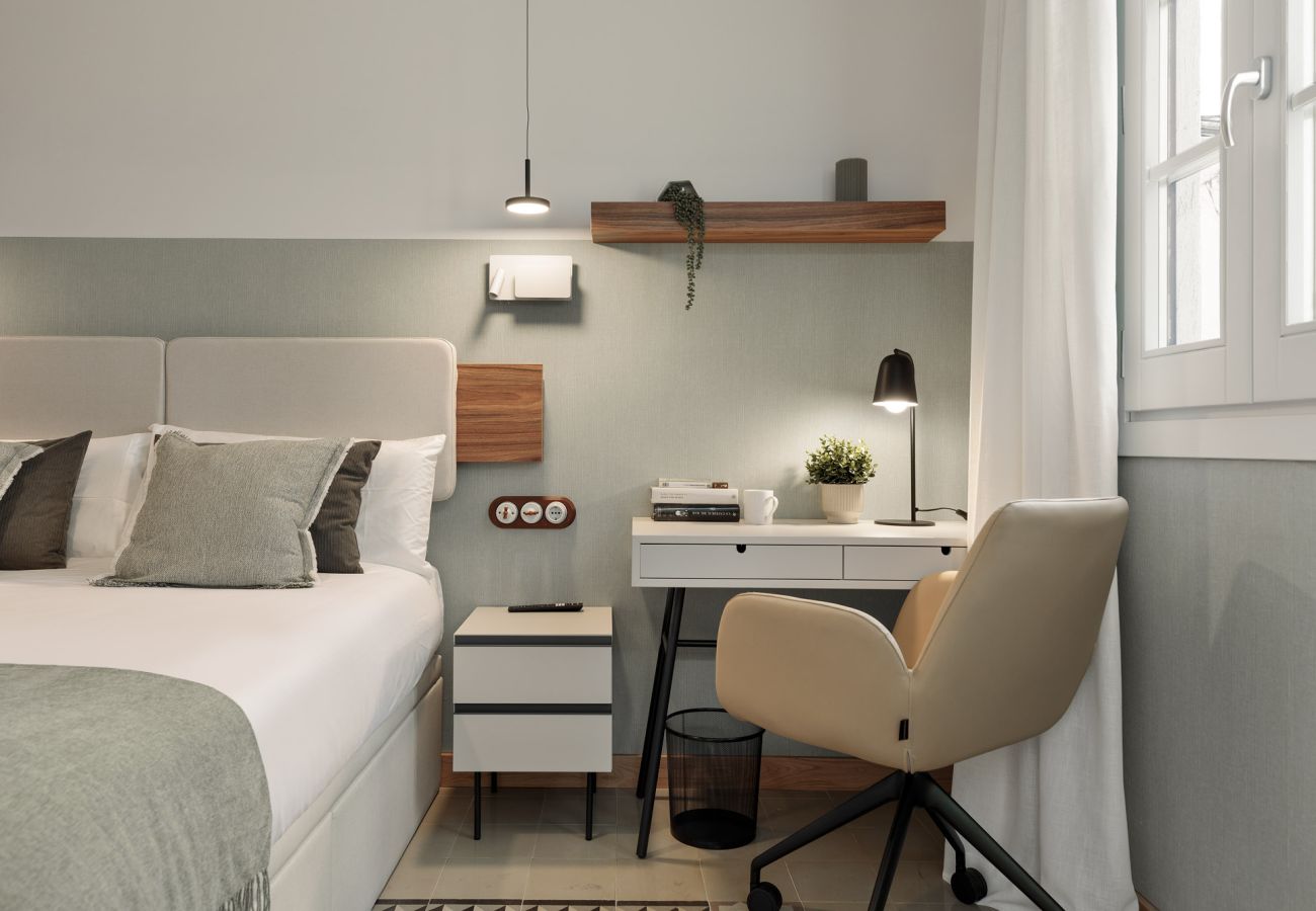 Alquiler por habitaciones en Barcelona - Casa Consell de Cent Doble con Baño Privado Alquiler por habitaciones en Barcelona - Casa Consell de Cent Doble con Baño Privado