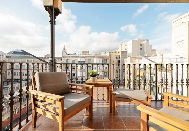 Alquiler por habitaciones en Barcelona - Casa Consell de Cent Doble Suite Terraza Alquiler por habitaciones en Barcelona - Casa Consell de Cent Doble Suite Terraza