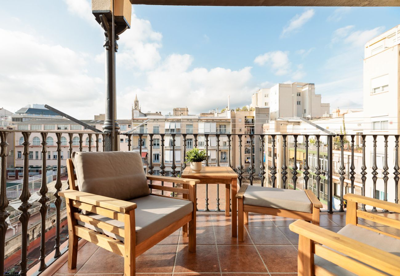 Alquiler por habitaciones en Barcelona - Casa Consell de Cent Doble Suite Terraza Alquiler por habitaciones en Barcelona - Casa Consell de Cent Doble Suite Terraza