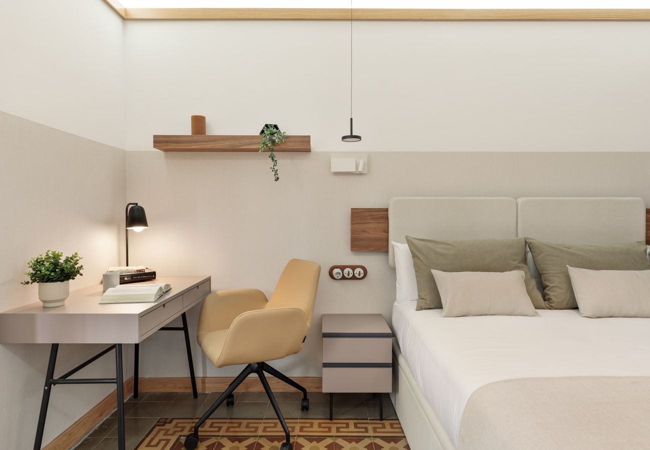 Alquiler por habitaciones en Barcelona - Casa Consell de Cent Doble Suite Terraza Alquiler por habitaciones en Barcelona - Casa Consell de Cent Doble Suite Terraza